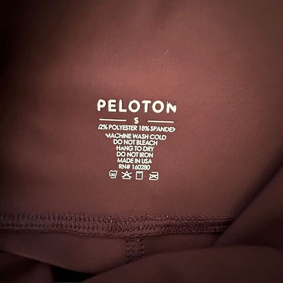 Peloton ~ Burgundy Leggings ~ size S - Picture 6 of 12